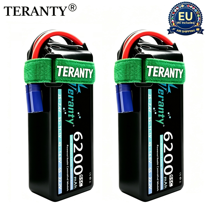 แบตเตอรี่ลิโพ TERANTY 6S 6200m - Drone Racing Battery บทวิจารณ์และราคา