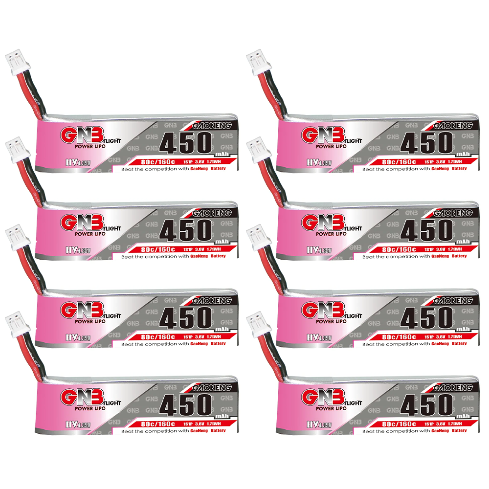 แบตเตอรี่ GAONENG GNB 1S 450mA - Drone Racing Battery บทวิจารณ์และราคา