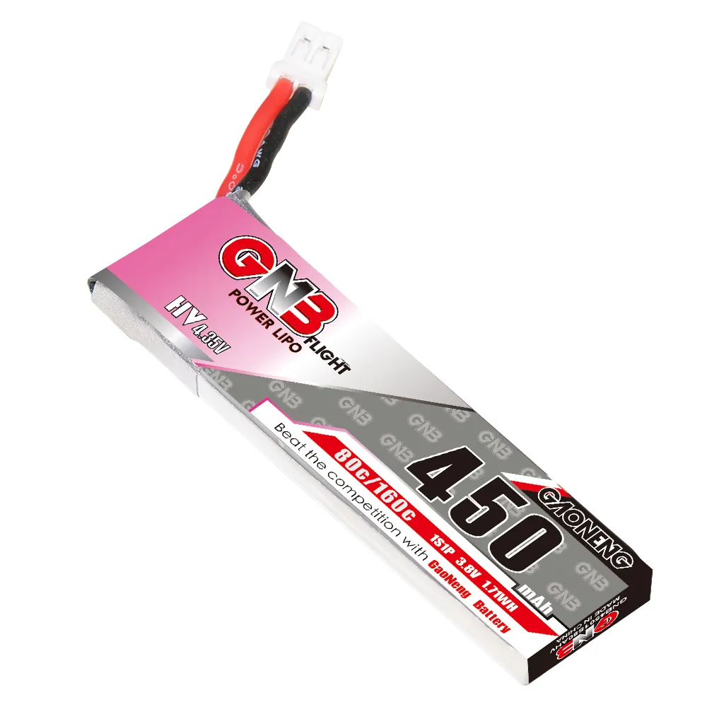 แบตเตอรี่ GAONENG GNB 1S 450mA - Drone Racing Battery บทวิจารณ์และราคา