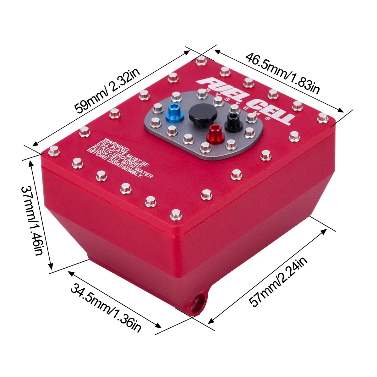 1 ชิ้นอลูมิเนียม 1/10 Scale กา - Drone Racing Receiver บทวิจารณ์และราคา