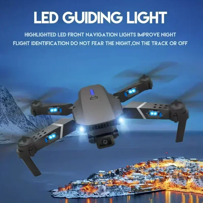 E88 Pro WIFI FPV Droneมุมกว้าง - Drone Racing Camera บทวิจารณ์และราคา