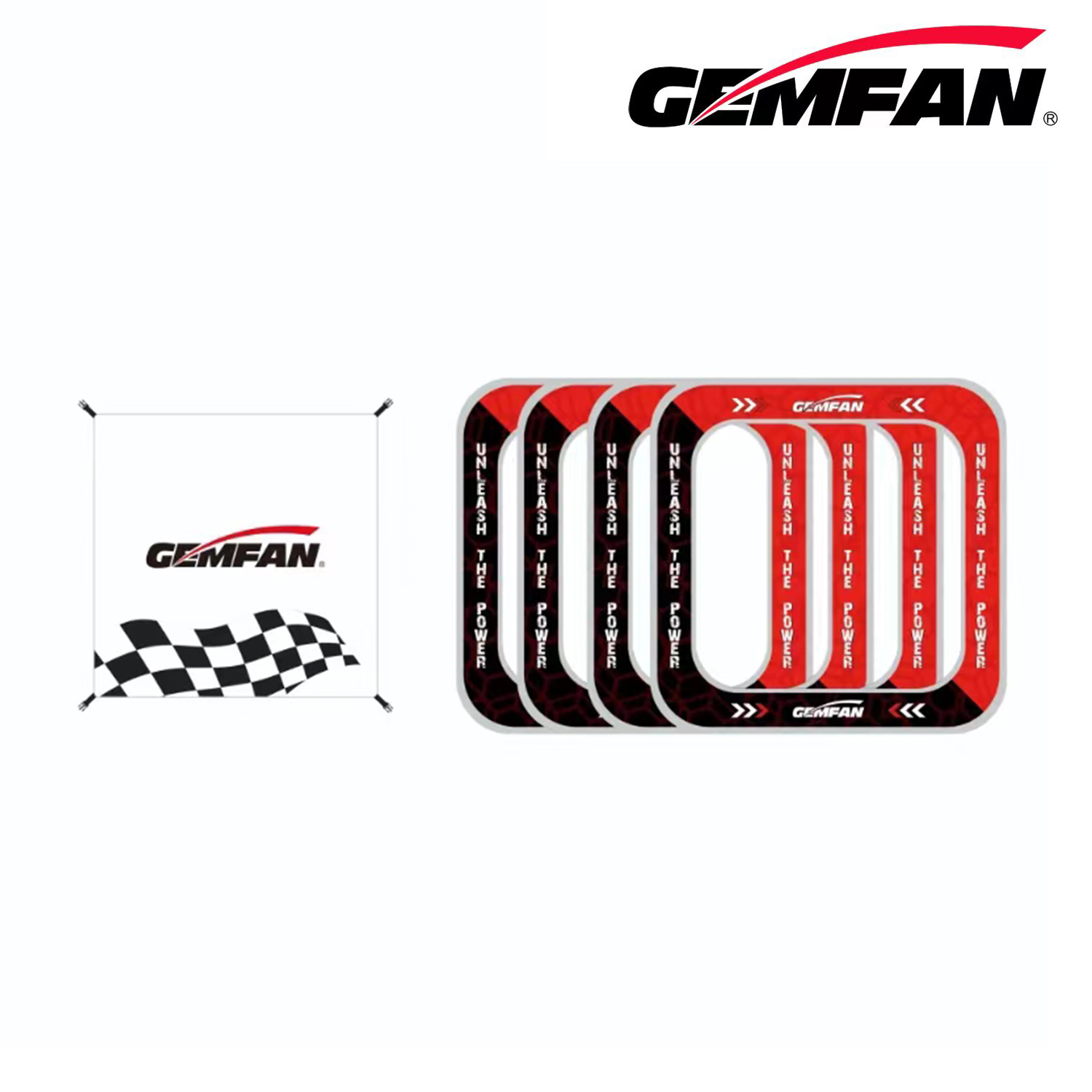 Gemfan 80*80cm FPV ประตูแข่ง C - Drone Racing Flag บทวิจารณ์และราคา