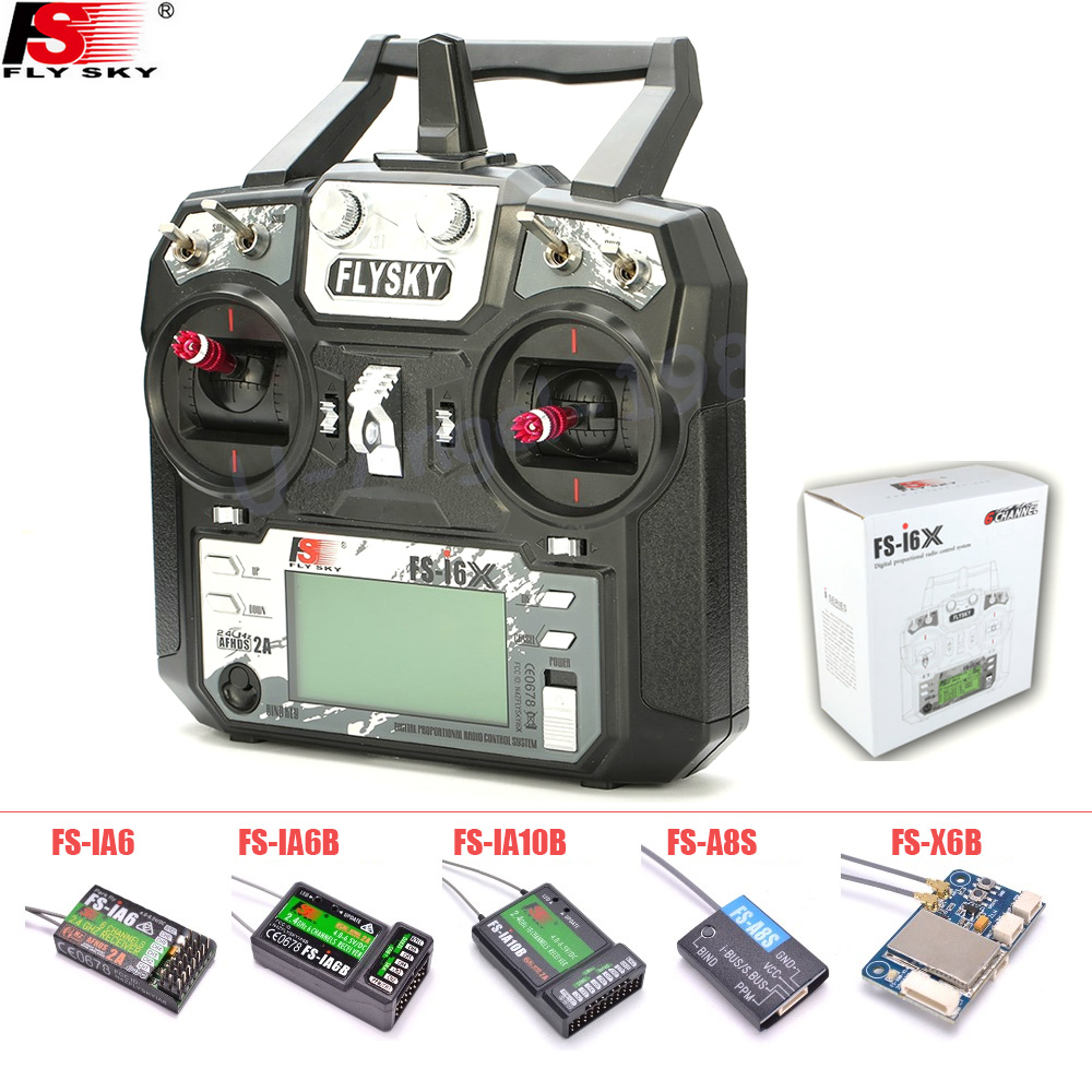 เครื่องส่งสัญญาณ FLYSKY FS-i6X - Drone Racing Receiver บทวิจารณ์และราคา