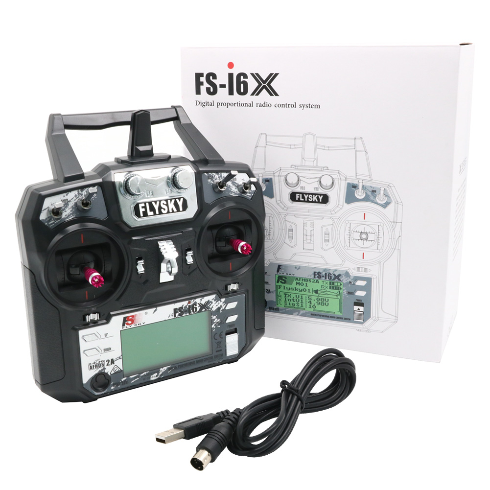เครื่องส่งสัญญาณ FLYSKY FS-i6X - Drone Racing Receiver บทวิจารณ์และราคา