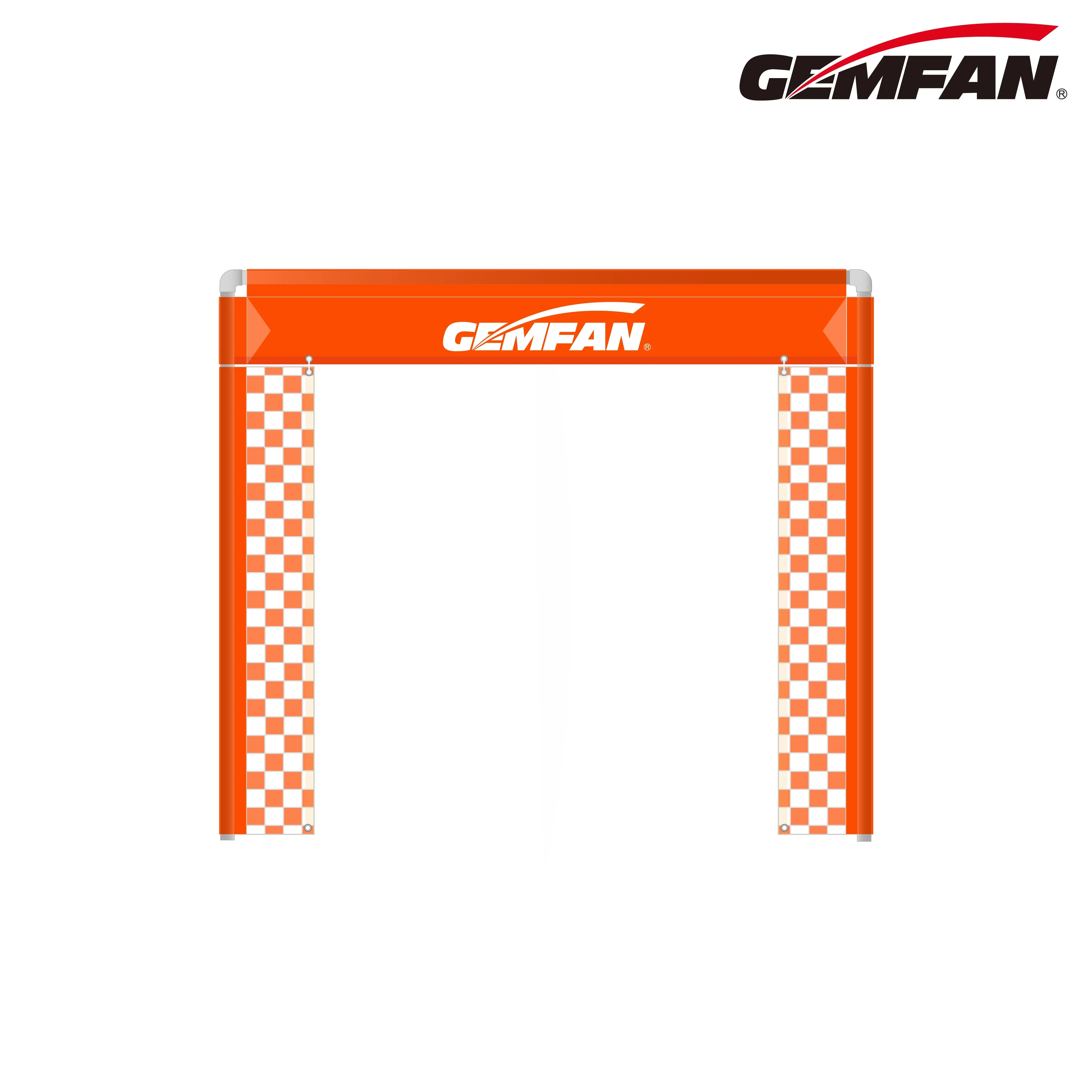 Gemfan 213*183CM 5X5FT FPV Rac - Drone Racing Flag บทวิจารณ์และราคา